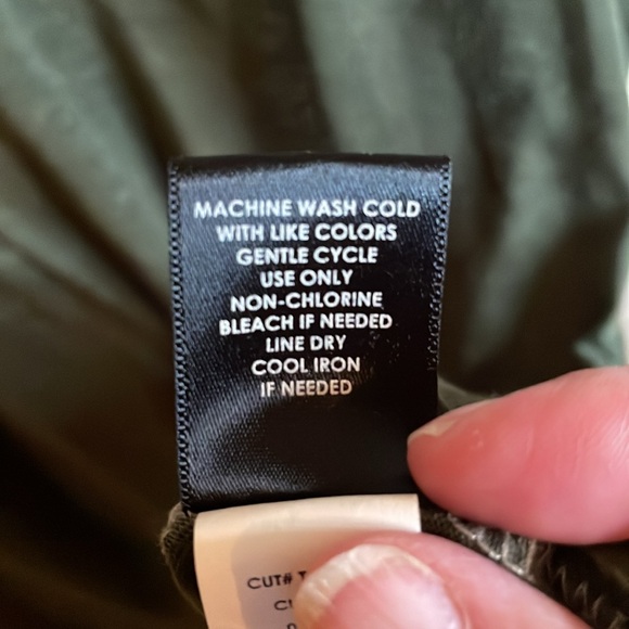 Tissue material long sleeve sheer top - Picture 6 of 6